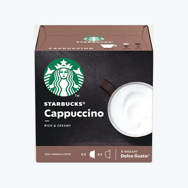 Starbucks®️ Cappuccino®️ By Nescafé®️ Dolce Gusto®️ - 3 Box (36 Capsules)