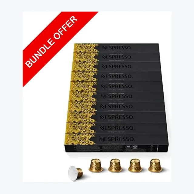 (100 Capsules) Nespresso - Venezia - 10 Capsules X10 - Bundle