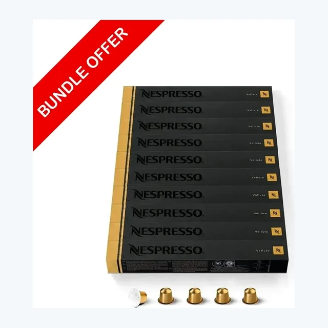 (100 Capsules) Nespresso - Volluto - 10 Capsules X10 - Bundle