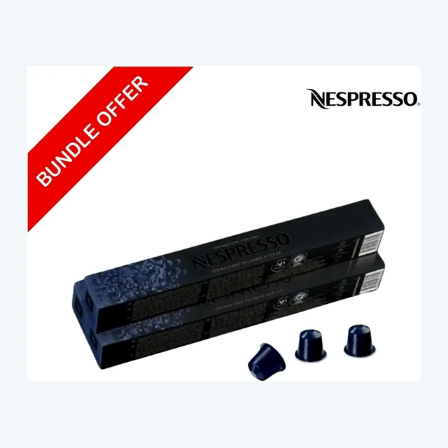 (30 Capsules) Nespresso - Palermo Kazaar - 10 Capsules  X3 - Bundle