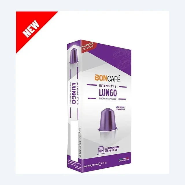 BonCafé - Lungo Compatible with Nespresso - 10 Capsules