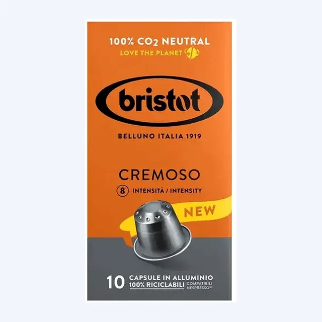 Bristot - Cremoso Compatible by Nespresso - 10 capsules