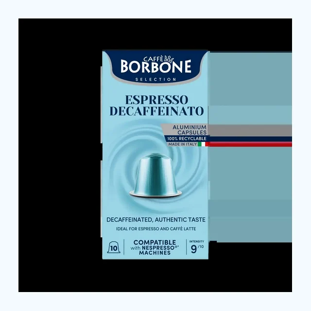 Caffe Borbone - Espresso Decaf Nespresso® compatible - 10 capsules