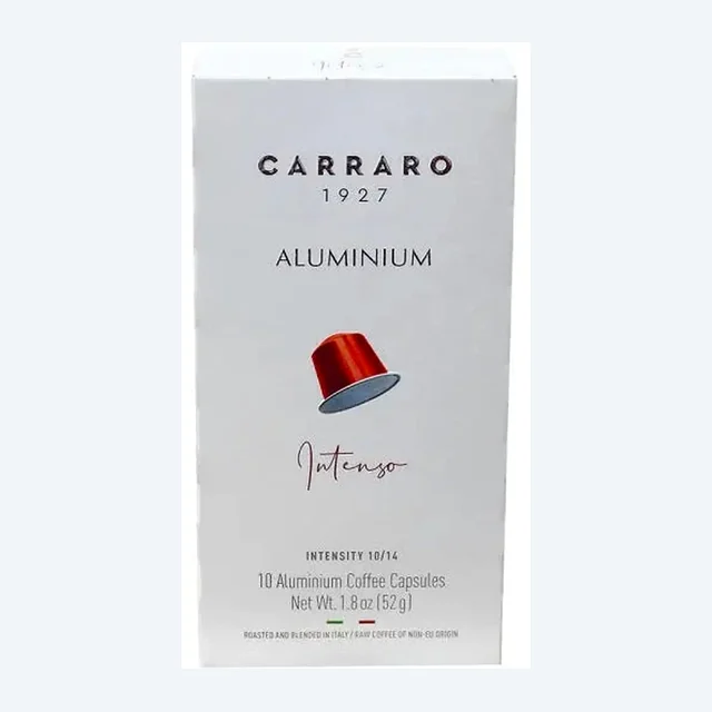 CARRARO - Aluminum Intenso -10 capsules