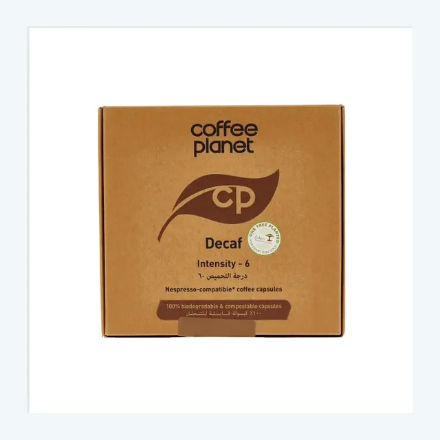 Coffee Planet- Decaf Compostable Coffee Capsules-Pack Of 25 - Bundle