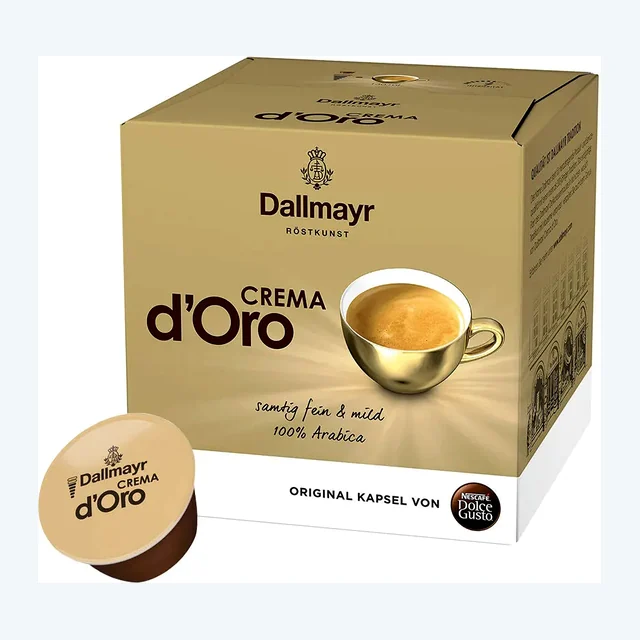 Dallmayr Dolce Gusto Crema D'oro Coffee Capsules - 16 Capsules