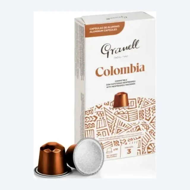 Granell - Colombia Coffee Nespresso compatible Capsules - 10 Capsules