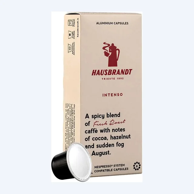 Hausbrandt - Intenso coffee capsules - 10 Capsules