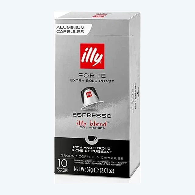 Illy - Forte Espresso Compatible by Nespresso -10 capsules