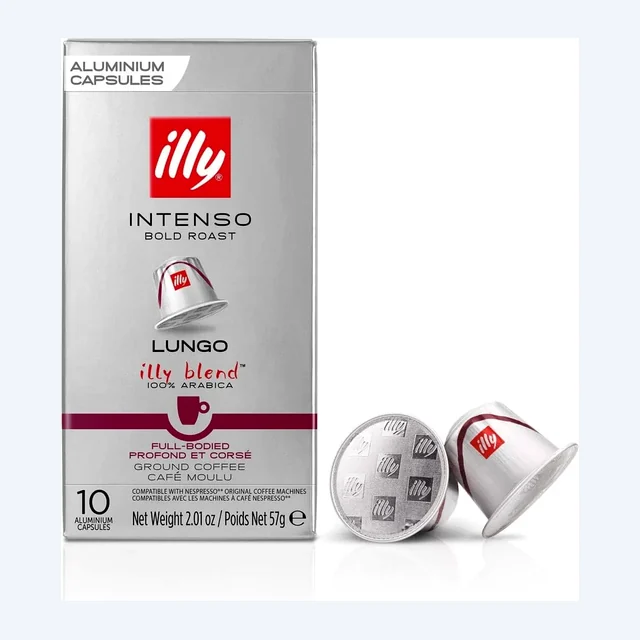 Illy - Intenso Lungo Compatible by Nespresso -10 capsules