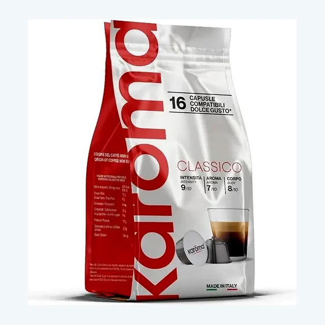 Karoma Classic Dolce Gusto Compatible Coffee Capsules - 16 Capsules