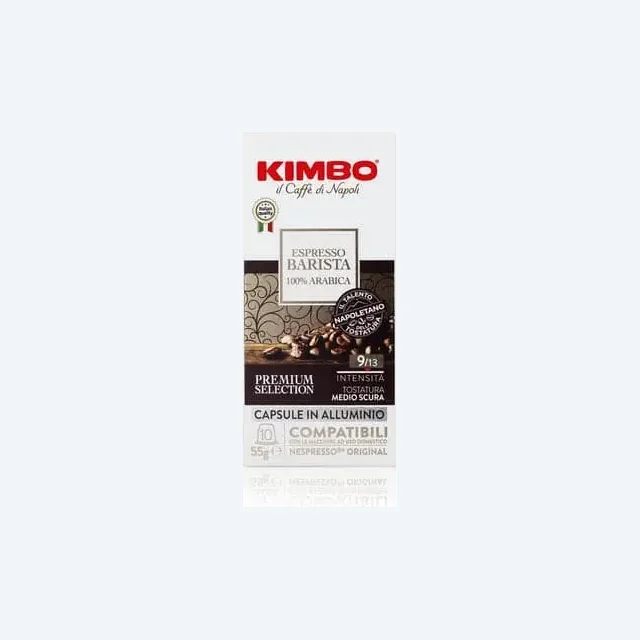 Kimbo - Espresso Barista 100% Arabica Compatible by Nespresso - 10 capsules