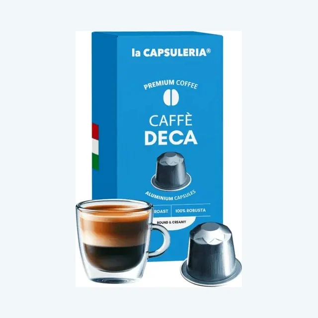 LACAPSULERIA - DECA Coffee - Aluminum Capsules compatible with Nespresso®- 10 CAPS
