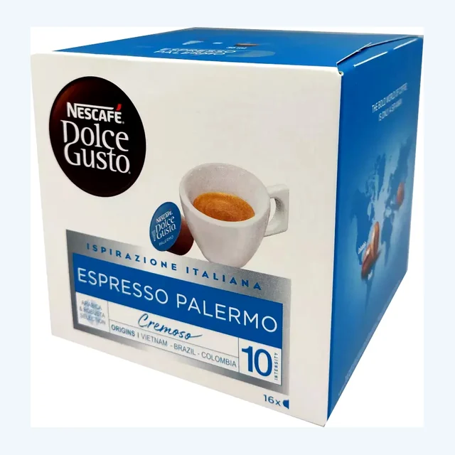 Nescafe Dolce Gusto Espresso Palermo Cremoso Coffee Capsules - 16 Capsules