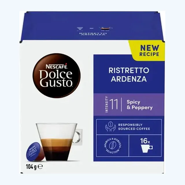 Nescafe Dolce Gusto Ristretto Ardenza Coffee Capsules - 16 Capsules