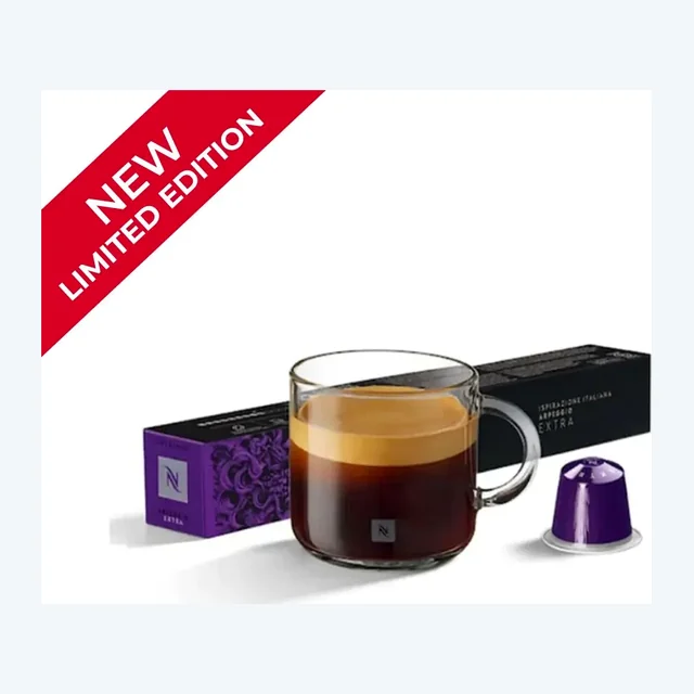 Nespresso Arpeggio Extra Original Espresso Capsules - Intensity 9 - 10 Capsules
