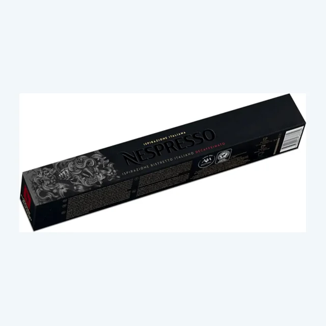 Nespresso Decaffeinato Ristretto Italiano Original Ristretto Capsules - Intensity 10 - 10 Capsules