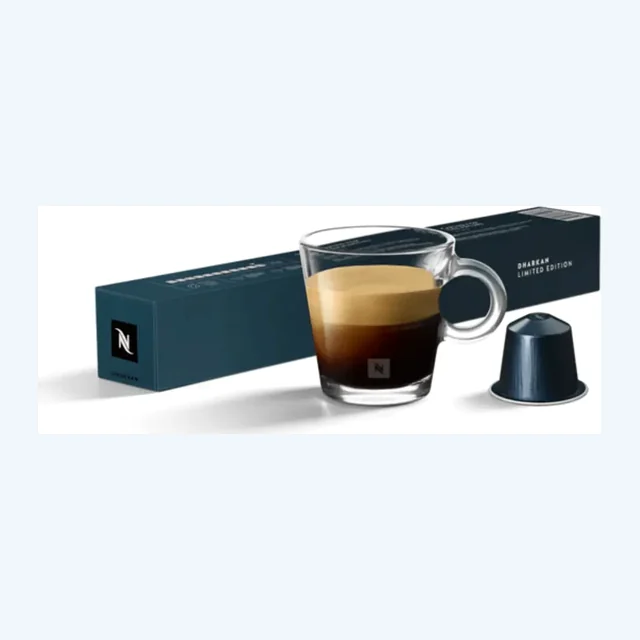 Nespresso Dharkan - Limited Edition Original Espresso Capsules - Intensity 11 - 10 Capsules