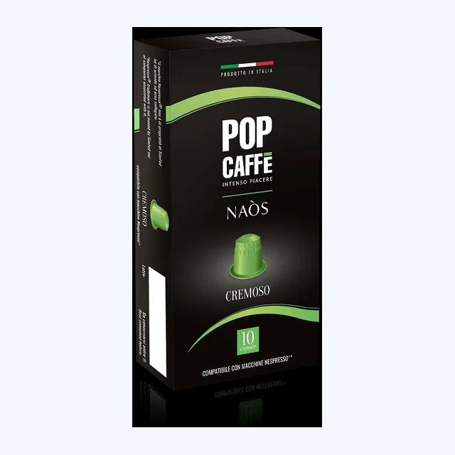 POP CAFFE - Cremoso offee capsules - 10 Capsules