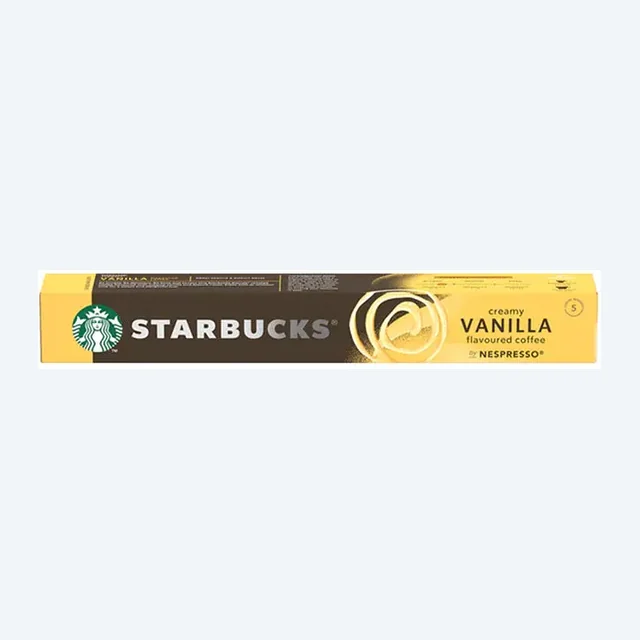 Starbucks - Creamy Vanilla Compatible by Nespresso - 10 capsules