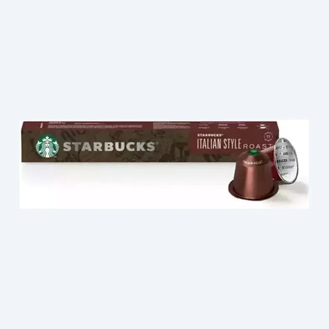 Starbucks Nespresso Compatible Italian Style Roast - 10 Capsules