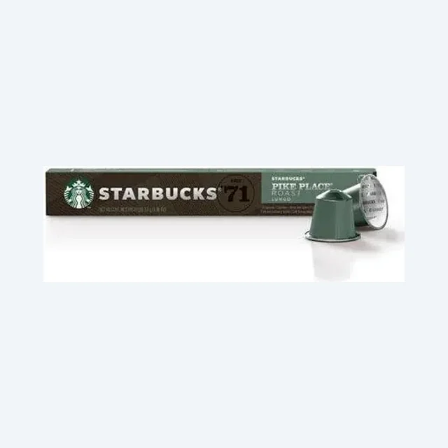 Starbucks Nespresso Compatible Pike Place - 10 Capsules