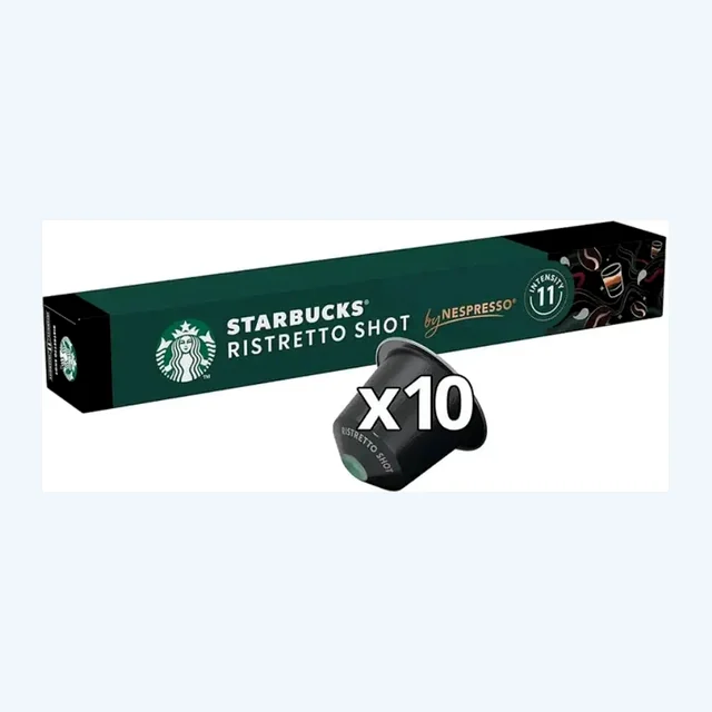 Starbucks - Ristretto Shot Capsules by Nespresso - 10 Capsules