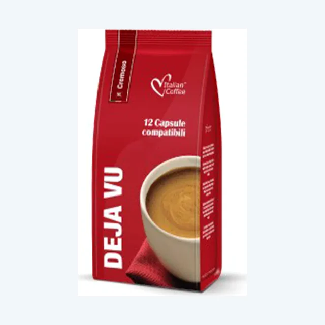 Deja Vu Cremoso - 12 K-fee & Caffitaly compatible coffee capsules