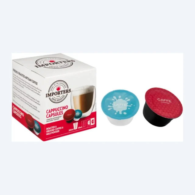 Importers Cappuccino - 14 Nescafe Dolce Gusto compatible coffee capsules