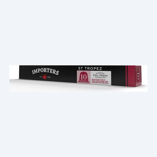 Importers St Tropez – Nespresso compatible coffee capsules