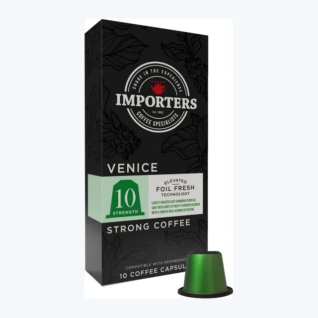 Importers Venice - Nespresso compatible coffee capsules