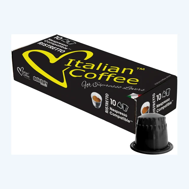Italian Coffee Ristretto – Nespresso compatible coffee capsules