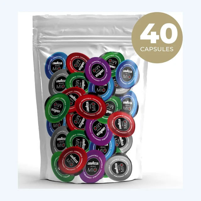 Lucky Draw Deal – 40 Lavazza A Modo Mio compatible coffee capsules