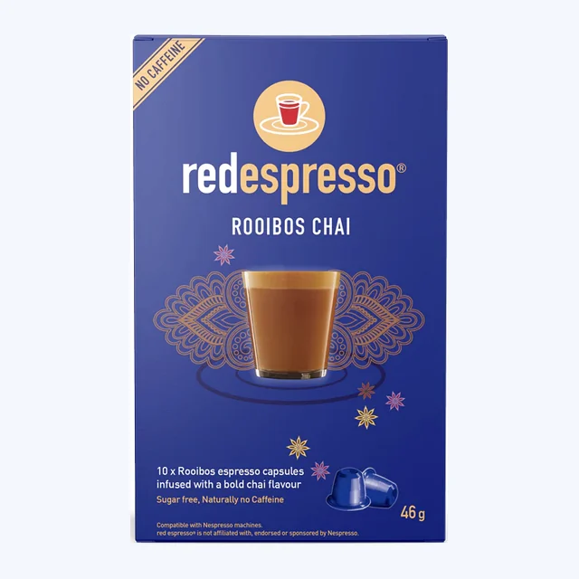 red espresso Chai Rooibos - 10 Nespresso compatible capsules