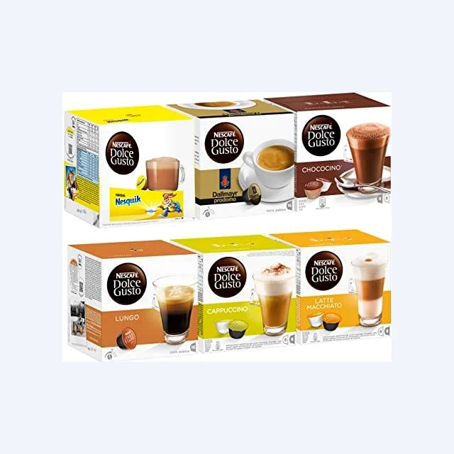 16 Capsule Solubili Originali Nescafé Dolce Gusto