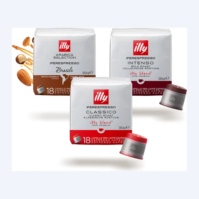 18 Capsule Caffè Illy Iperespresso