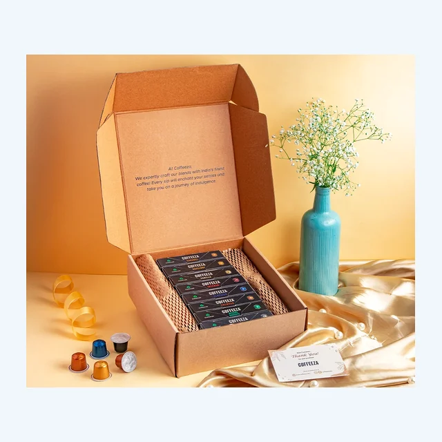 Festive Gift Hamper | Assorted Pack of 80 Coffee Capsules