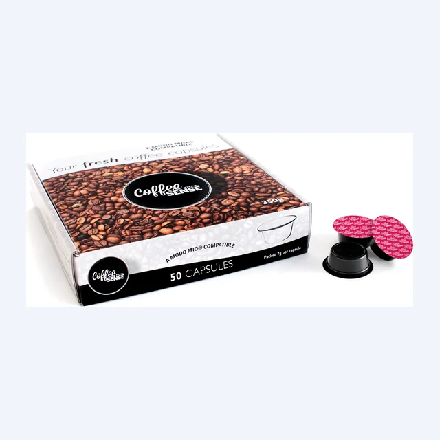 Decaffeinated Sumatra Organic Swiss Water Process Lavazza® A Modo Mio* Compatible Coffee Capsules Box of 50