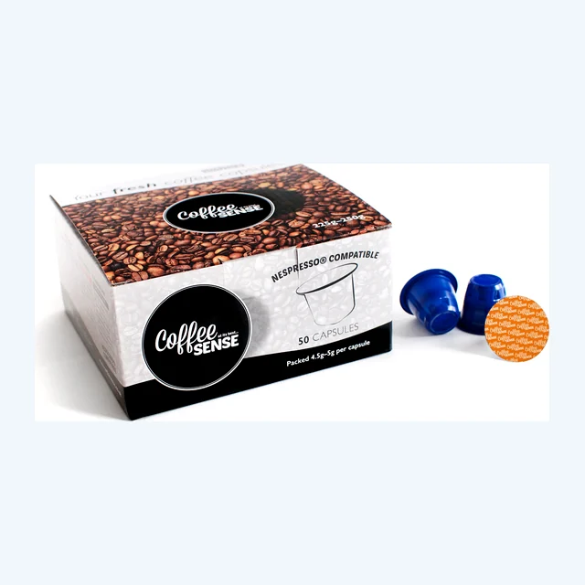 Italian Roast Nespresso Compatible Coffee Pods Box 50