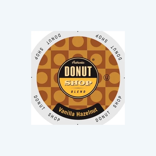 Authentic Donut Shop Vanilla Hazelnut 24 Pack