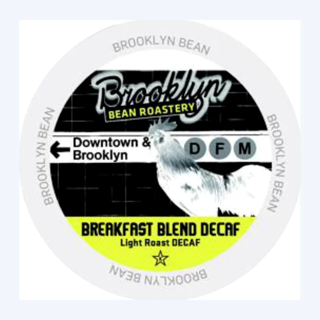 Brooklyn Bean Decaf Breakfast 40 Pack