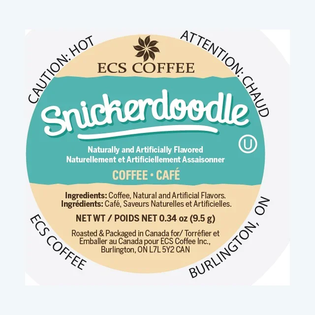 ECS Coffee Snickerdoodle 24 Pack