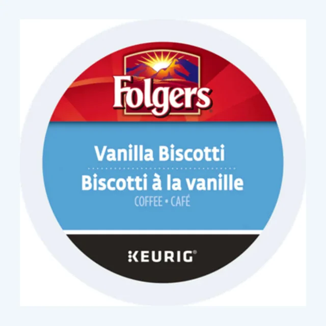 Folger's Vanilla Biscotti 30 Pack