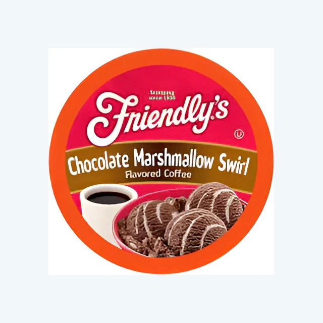 Friendly's Chocolate Marshmallow Swirl 12 Pack