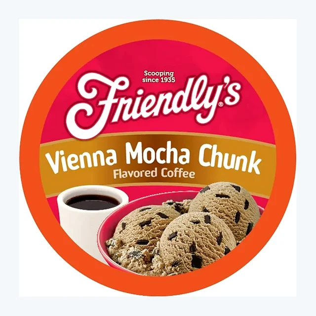 Friendly's Vienna Mocha Chunk 40 Pack