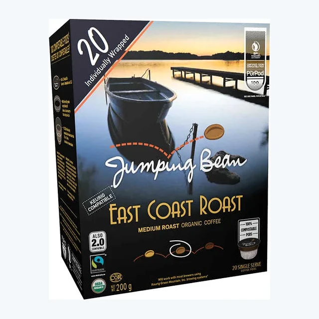 Jumping Bean East Coast Medium Roast 20 Pack