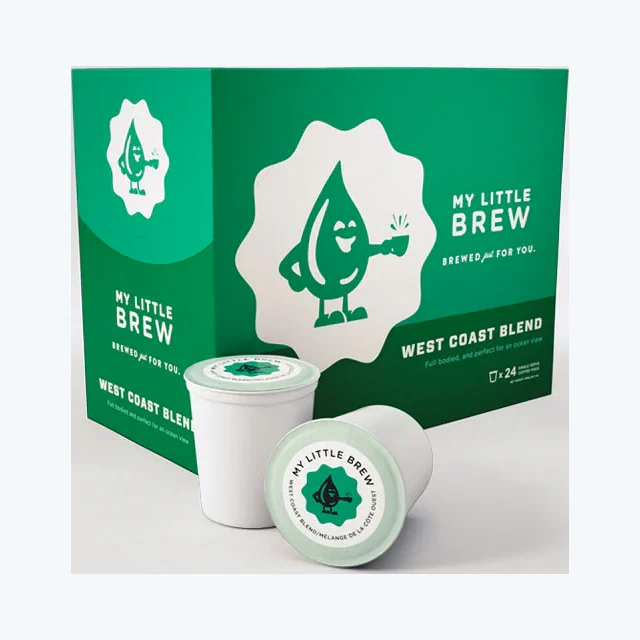 My Little Brew West Coast Blend Medium/Dark Roast 24 Pack