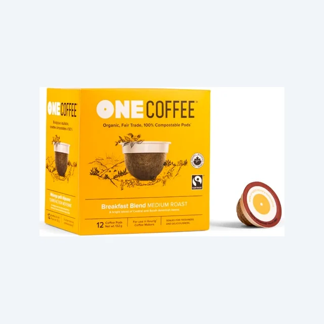 One Coffee Breakfast Blend Medium Roast 18 Pack