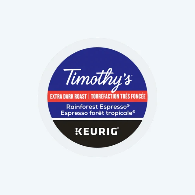 Timothy's® Rainforest Espresso 24 Pack