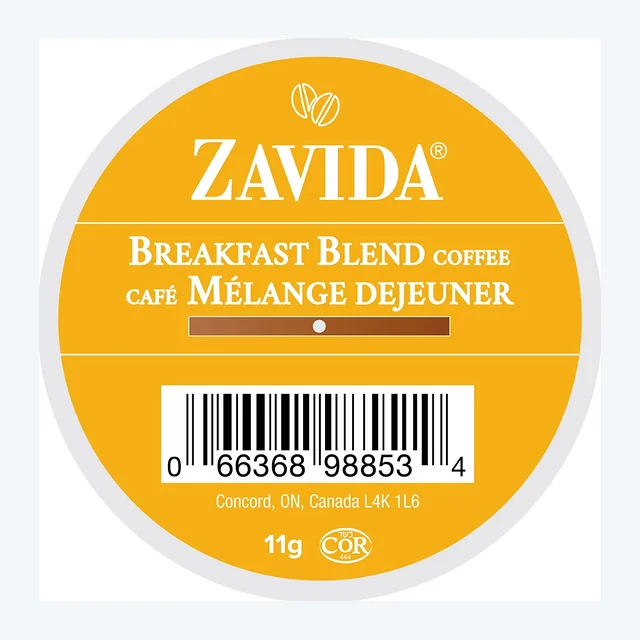 Zavida Breakfast Blend 24 Pack